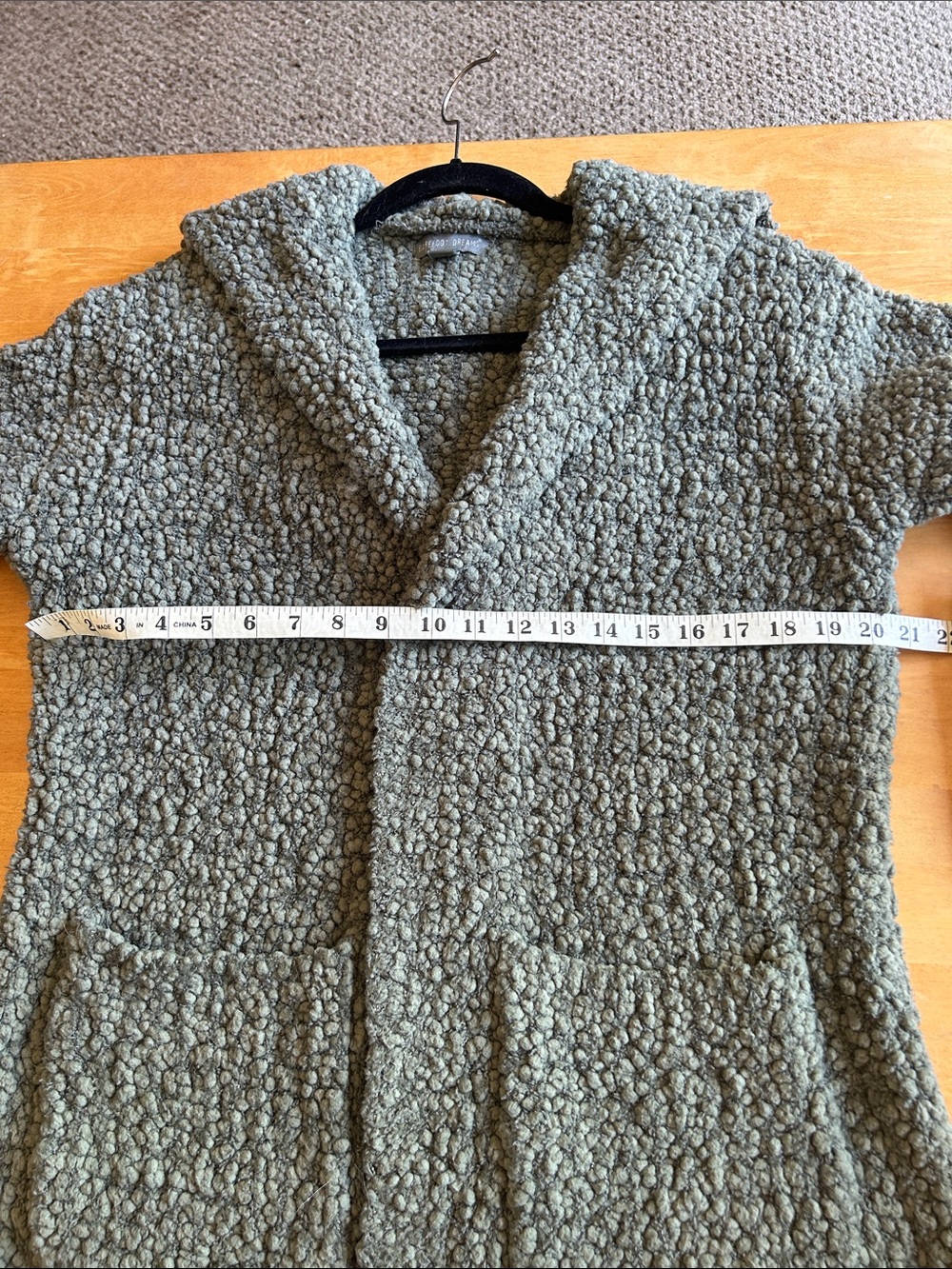 Barefoot Dreams Boucle Sweater Jacker - Picture 6 of 6